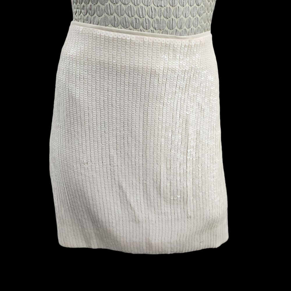 J.CREW COLLECTION Women's 10 Sequin Mini Skirt Pale Pink A-Line‎ Pencil NEW